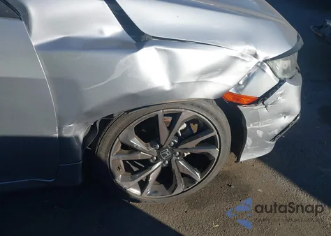 2020 Honda Civic Sport из США, поврежденный, VIN 2HGFC2F87LH549769